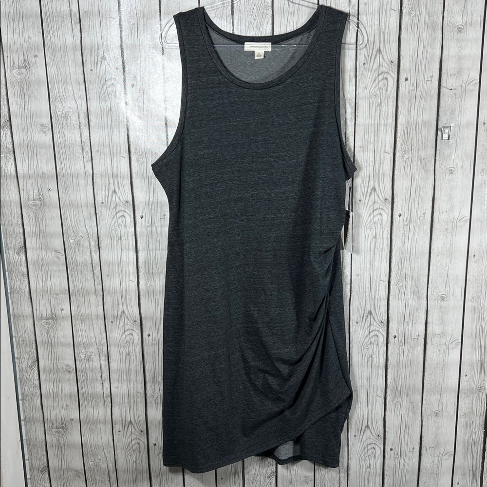 Treasure & Bond ruched side sleeveless dress size 3x